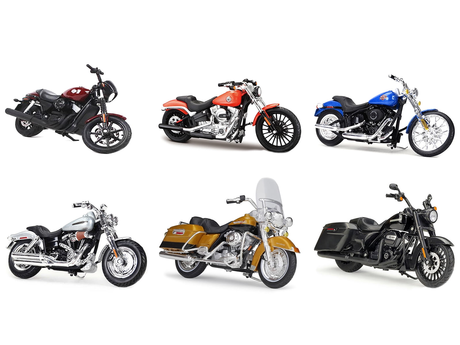 Maisto 34360/36 1:18 Harley Davidson Series 36 Assorted Motorcycle Models 