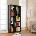 thumbnail image 4 of Furniture of America Adeo Contemporary Wood 10-Shelf Bookcase in Walnut, 4 of 8