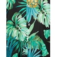 thumbnail image 6 of Stylore Hawaiian Shirts for Men Relaxed-Fit Pineapple Tropical Black Green 6XL, 6 of 6