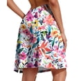 thumbnail image 3 of Pinspark Women' 20" Knee Length Skorts Golf Skirt Tennis Long Skorts Modest Skirts Stretchy Athletic Active Skorts with Pockets, 3 of 6