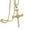 Gold Color, variant on 14K Yellow Gold Nail Cross Pendant Jesus Necklace Iced Out Fashion Jewelry for Women Hip Hop Charms Men Women Gift