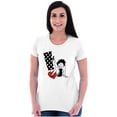 thumbnail image 2 of Betty Boop Cartoon Sassy Exclamation Women's T Shirt Ladies Tee Brisco Brands S, 2 of 4