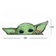 thumbnail image 2 of Paquete De 2 Pegatinas De Vinilo Peeking Baby Yoda Para Coches | Camiones | Furgonetas | Suv | Paredes | Ventanas | Portátiles | Cuadernos | Tazas | Botellas | Tamaño: 5"" X 2.5"" | Salud Y Seguridad, 2 of 2