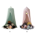 thumbnail image 2 of Monstrate Toldo versátil de poliéster para decoración de habitación y protección eficaz contra mosquitos, dosel de cama plegable Juegos de cama rosa, 2 of 6