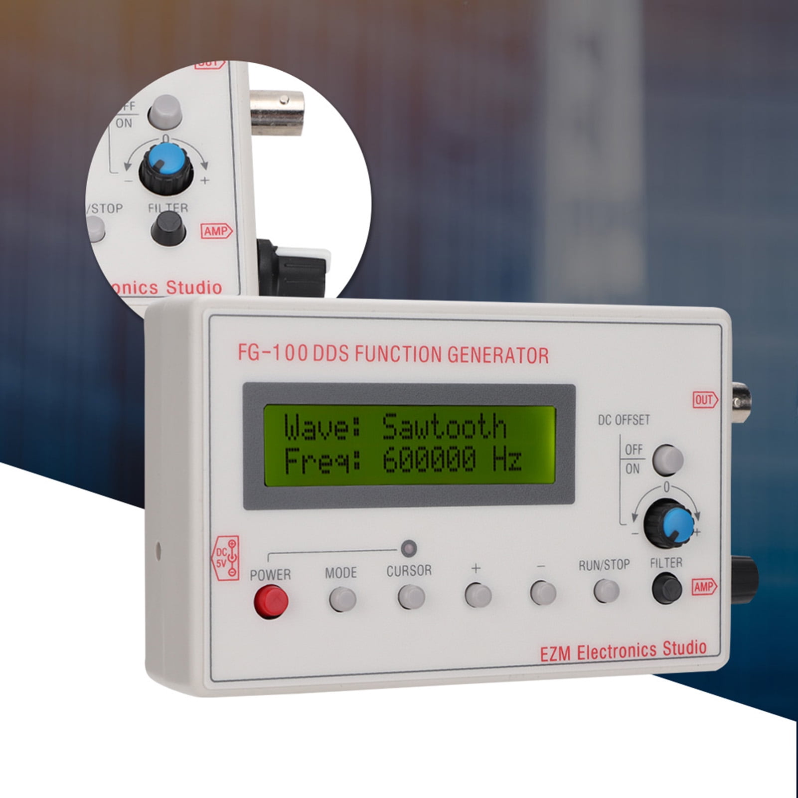Function Generator, Easy To Operate Easy To Carry Frequency Generator