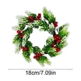 thumbnail image 2 of WWG Candle Ring, Plastic Candle Wreath for Dining Table, 7.87 Inch Diameter, Festive Decoration for Party, Home, Fireplace, Includes 1 Piece, Versatile Candle Holder for Cylindrical Candles, 2 of 6