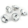 thumbnail image 4 of Wytino Botones de Cristal, 50PCS / Lote 20MM 25MM Botones de Cristal de Diamantes de imitación Sofá de Costura Accesorios de decoración Artesanal de Bricolaje para Adornos de Costura Boda(20mm) diaman, 4 of 8