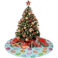 thumbnail image 4 of Easter Eggs Bunny Christmas Tree Skirt Happy Easter Day Tree Skirt Ornament for Easter Holiday Party Home Decoration.30, 4 of 5