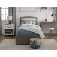 thumbnail image 6 of AFI Warren Solid Wood Twin Bed w/ Footboard & 2 Drawers in Gray, 6 of 10