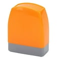 thumbnail image 1 of Clearance! Delayuji Home Decor Patikil Notice Stamp Self Inking Red Ink Pre Inked Message Stamp Refillable Business Stamp One Size Orange, 1 of 7