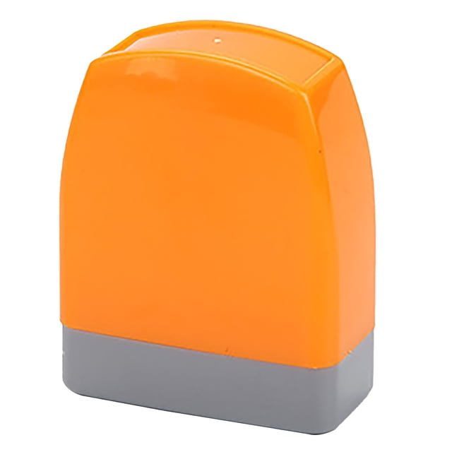 Clearance! Delayuji Home Decor Patikil Notice Stamp Self Inking Red Ink Pre Inked Message Stamp Refillable Business Stamp One Size Orange