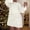 White, variant on HUITKMM Fall Dresses for Women Women's and Winter Round Neck Long Sleeve Loose Large Size Sequins Short European Style Dress Fashion Casual Dress