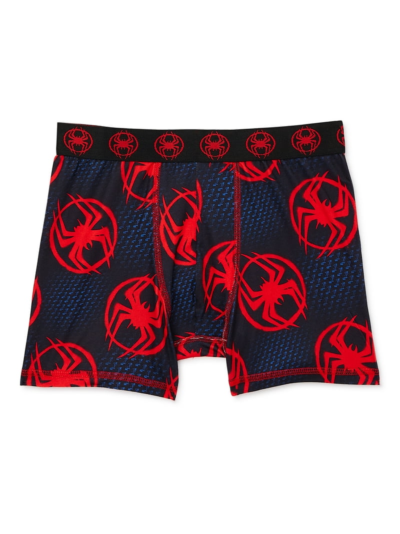 Spider-Man Boys Across the Spider-Verse Boxer Briefs, 4-Pack