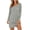 Gray, variant on Sheghy Fall Long Sleeve Relaxed Flowy Maxi Long Dresses for Women Black