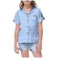 thumbnail image 1 of Luvoko Child Kid DIY Hand Painted Homewear Set Colouring Pajama Sets For And Girl Can Play With And, 1 of 5