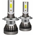 thumbnail image 1 of Bombillas LED superbrillantes, larga vida útil, para su seguridad al conducir en condiciones climáticas extremas, ventilador de refrigeración hueco tallado de bajo consumo, universal para la mayoría, 1 of 5