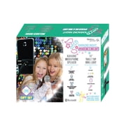 Gabba Goods Karaoke Night Set – Karaoke Mic Speaker with 10″ Ring Light