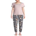 thumbnail image 2 of CHOK Pantalon de Sommeil à Revers pour Femmes, 2 of 5