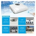 thumbnail image 2 of Universal Car Electric Air Conditioner Conditioning Ac 12V 24V For Trunk Bus RV Camping Excavators Harvesters Van ,Low Energy Consumption, 2 of 6