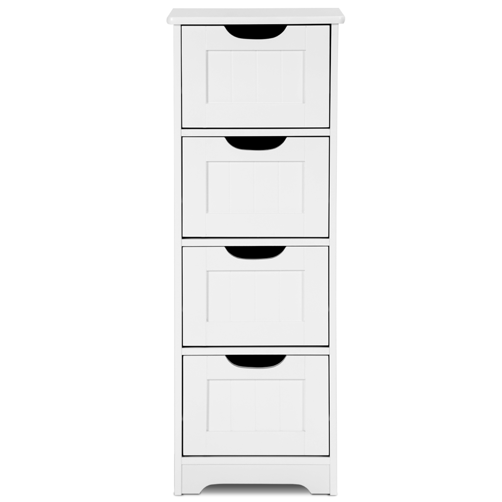 Giantex 4 Drawers Bathroom Storage FreeStanding Side Storage