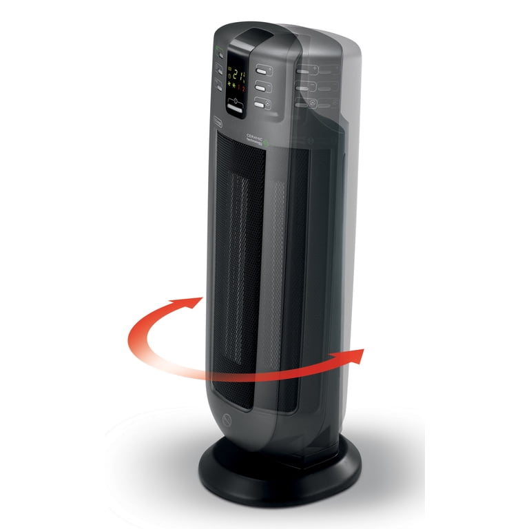 De'Longhi Safe Heat 28 In. Tower Ceramic Heater - Walmart.com