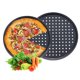 thumbnail image 2 of Bandeja para pizza, juego de pizza 2 piezas, bandeja para hornear pizza antiadherente con agujeros, acero al carbono, bandeja crujiente, redonda, ∅ 32 cm Xemadio LKX-1304, 2 of 7