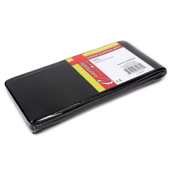 Tactical Black Universal Aluminum Foam Splint 36"