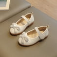 thumbnail image 2 of Otqutp Casual Flower Girls Footwear Fashion Summer Children Sandals Girls Casual Shoes Flat Bottom Lightweight Water Diamond Pearl Belt Bow Dress Dance Shoes, 2 of 6