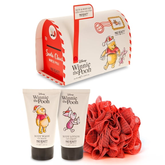 Winnie The Pooh Festive Bath & Body Set, Honey Scent