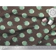thumbnail image 2 of Soimoi Brown Cotton Voile Fabric Grouper Fish Ocean Print Fabric by Yard 56 Inch Wide, 2 of 3