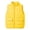 Yellow, variant on KICILVS Kids Puffer Vest Zip Up Quilted Sleeveless Jacket with Pockets Lightweight Warm Waistcoat for Winter Wear 4-15 Years