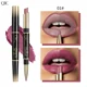 thumbnail image 3 of 2 In 1 Matte Lipstick lip liner Long lasting waterproof Makeup for women Korean Cosmetics Beauty Make up female, 3 of 5