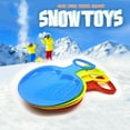 thumbnail image 3 of Vikakiooze Outdoor Winter Plastic Skiing Boards Snow Grass Sand Board Ski Pad Snowboard, 3 of 9