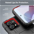 thumbnail image 4 of for Motorola Moto G Stylus 5G (2023) Case for Man, Heavy Duty Shockproof Phone Case Support Wireless Charging Cover for Motorola Moto G Stylus 5G (2023) HD Black, 4 of 8