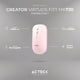 thumbnail image 4 of Kit Teclado y Mouse Acteck VIRTUOS SILK MK720 Inalambrico USB-C Rosa AC-936279, 4 of 6