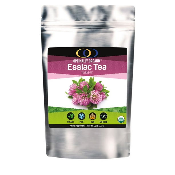 Optimally Organic Essiac Tea for Strainer TeaBag Cut Herbs Immune System Support & Defense