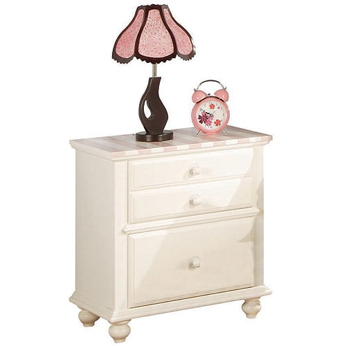 Acme Furniture Zoe Nightstand, Pink