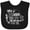 AB-Black, variant on Inktastic My Mommy Did It and She Did It for Me with Graduation Cap Boys Baby Bib