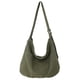 thumbnail image 1 of Bolsa de hombro Lona Simple College Student Bookbag Harajuku Satchels (Verde) Tmvgtek Para Estrenar, 1 of 9