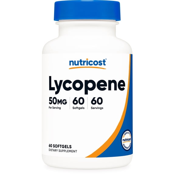 Nutricost Lycopene 50mg Softgels (60 Softgels)