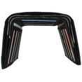 thumbnail image 6 of Mens Black Solid Cow Leather Tri-Fold Casual Dress Heavy Duty Wallet, 6 of 9