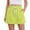 Green, variant on Girls Mini Skorts Cotton Breathable Elastic Waist with Pocket Summer Casual Sports Skorts Green Size 8