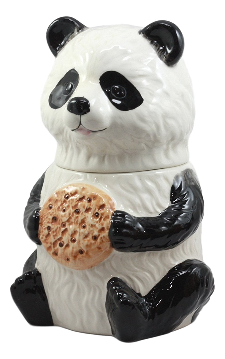 Ebros American Black Bear With 'Cookies' Honey Pot Ceramic Cookie