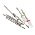 thumbnail image 4 of Nail Art Drill Bits, Rotatable Long Lasting Professional Rough Surface Nails Drill Bits 7pcs  for Home, 4 of 7
