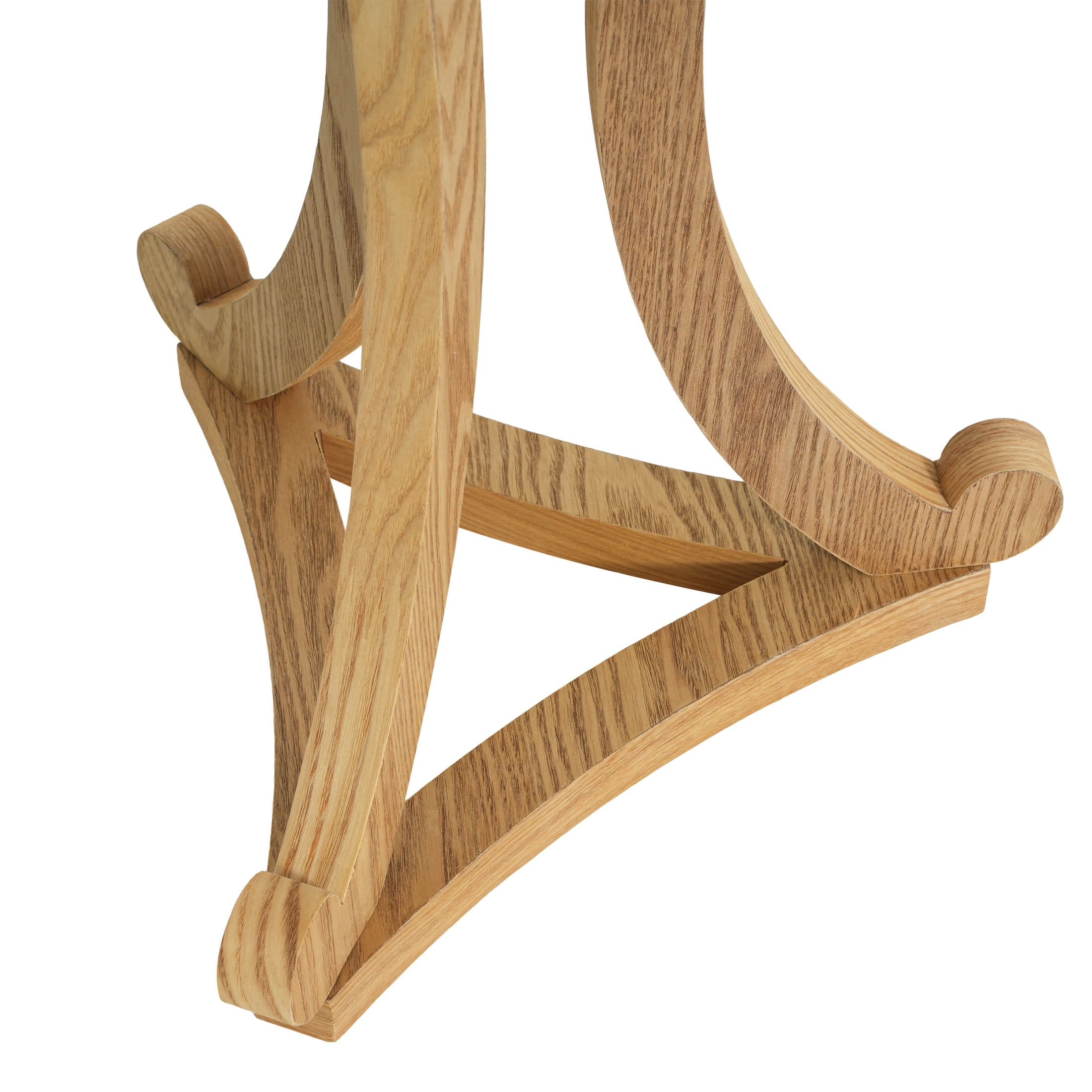 Christopher Knight Home 17.7" Round Wood Accent Table, End Table with Curved Tripod Base, Natural