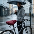 thumbnail image 4 of Waterproof Bicycle Seat Cover Elastic Drawstring Bike Saddle Protector Rain Dust Outdoor Cycling Accessory, 4 of 4
