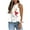 Z11#White, variant on Ichuanyi Womens Shirts , Fashion Women Printed Halter O-Neck Tank Sleeveless Casual Tee Tops Blouse