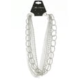 thumbnail image 2 of Mi Amore Adjustable Statement-Necklace Silver-Tone, 2 of 3