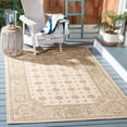 thumbnail image 2 of Safavieh Courtyard Erin Bordered Indoor/Outdoor Area Rug, Natural/Brown, 6'7" x 9'6", 2 of 8