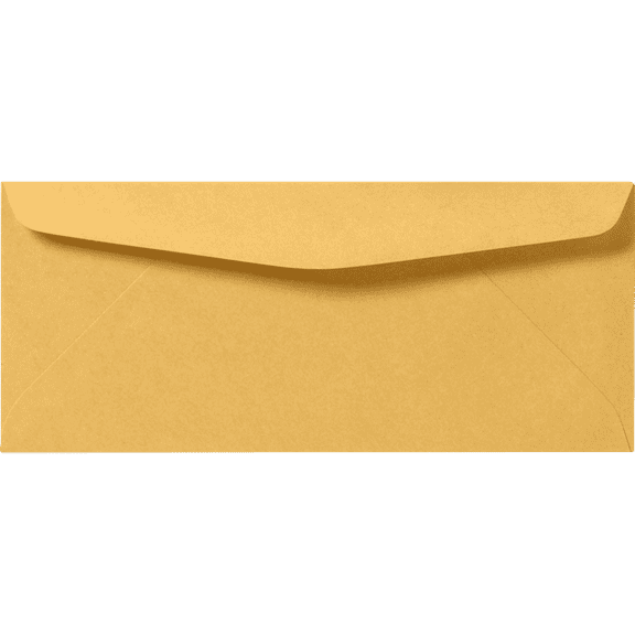 LUXPaper #11 Regular Envelopes, 4 1/2 x 10 3/8, Brown Kraft, 50/Pack